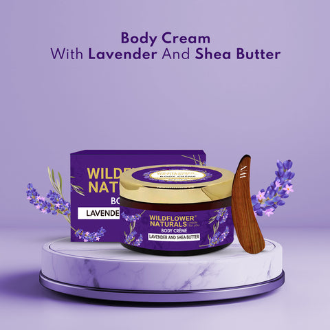Body Cream with Lavender and Shea Butter