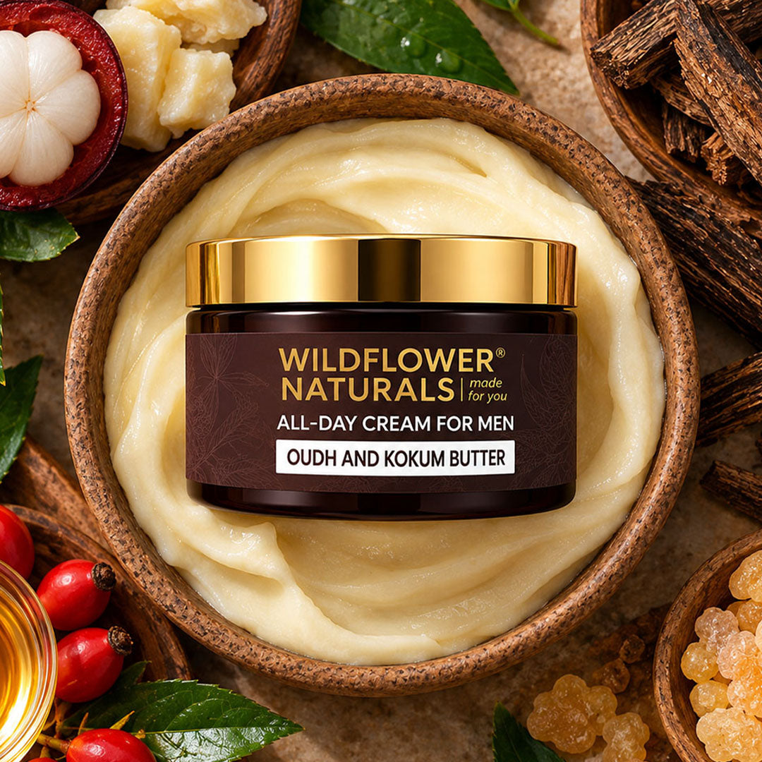 All-Day Cream for Men with Oudh and Kokum Butter