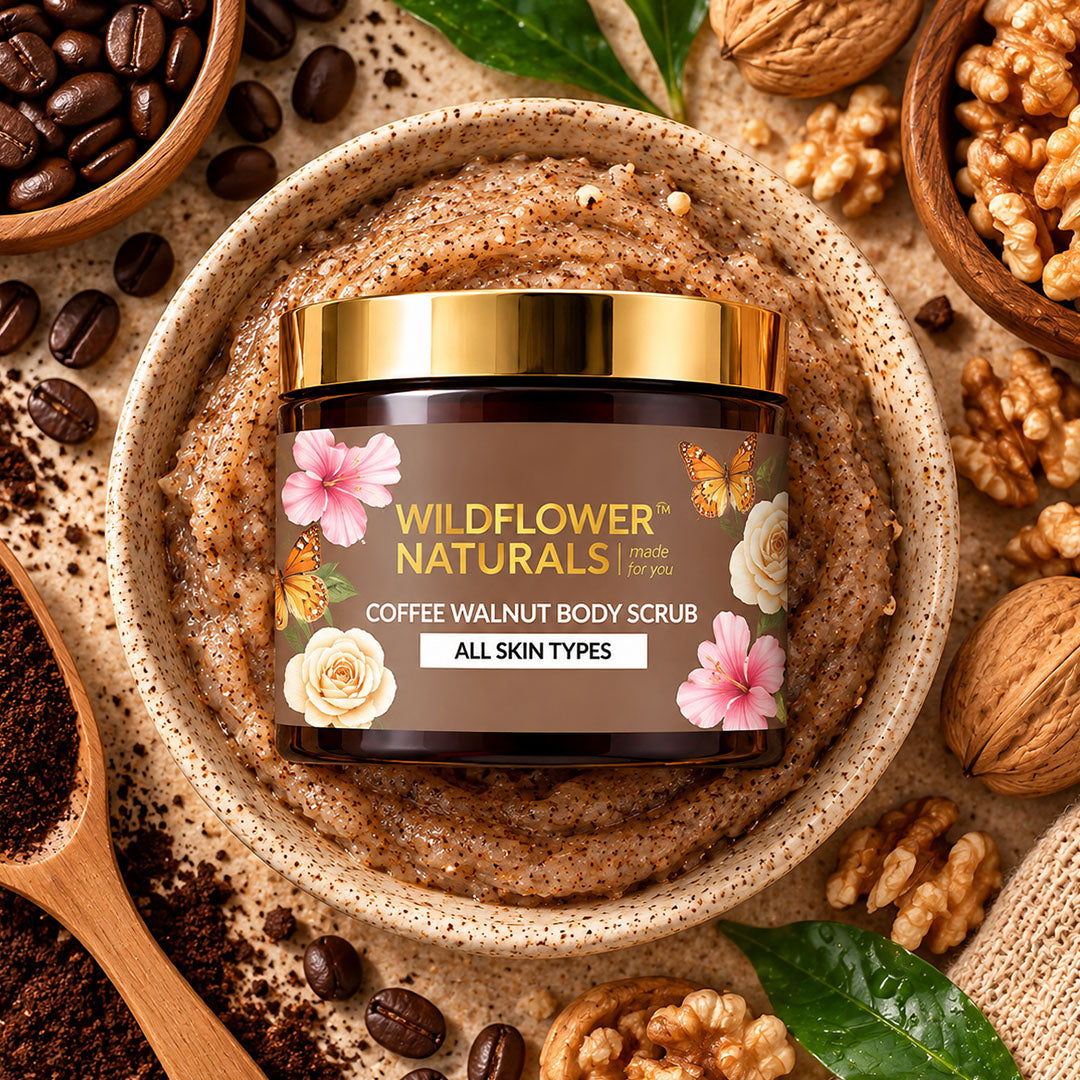 Coffee Walnut Body Scrub Normal to Oily Skin