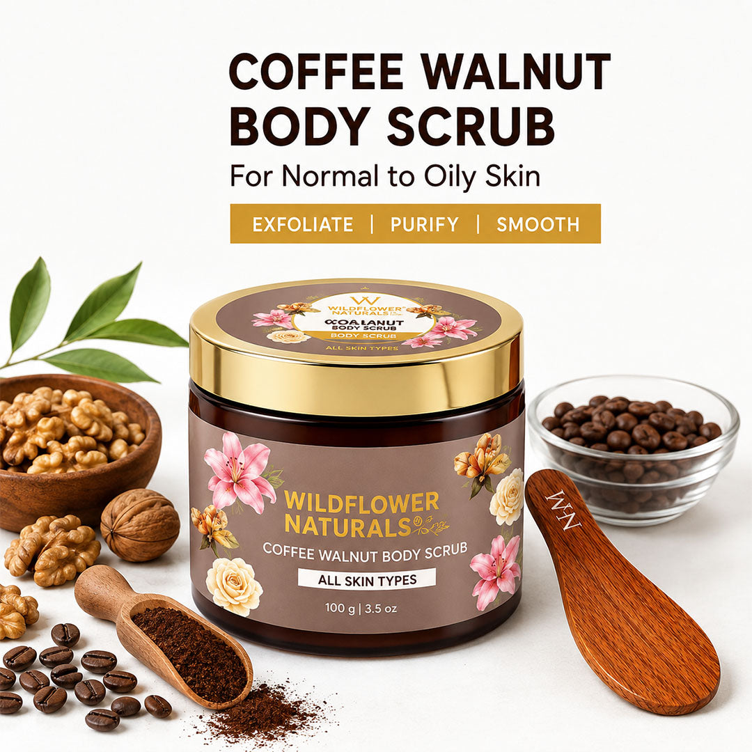 Coffee Walnut Body Scrub Normal to Oily Skin