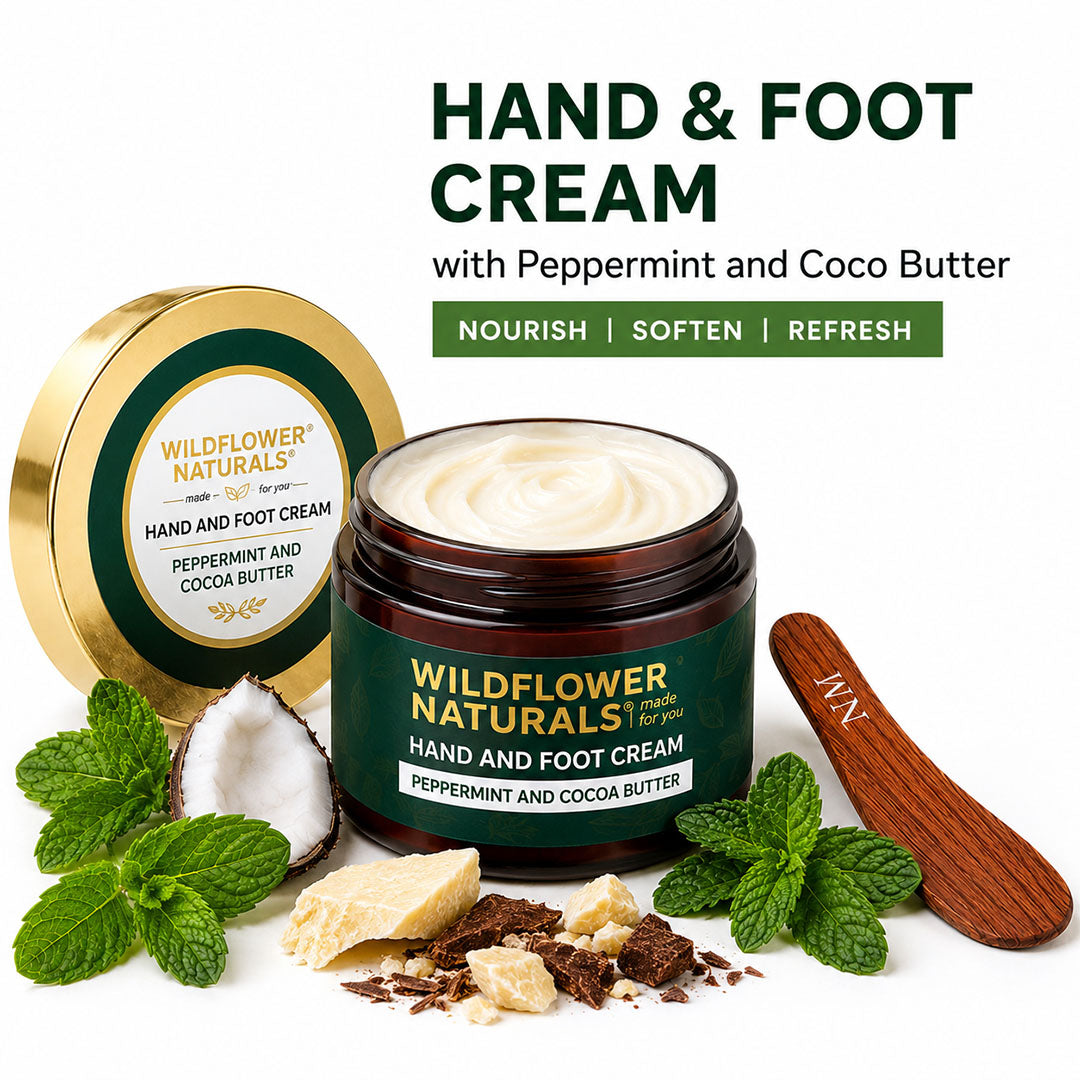 Hand and Foot Cream with Peppermint and Coco Butter