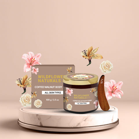 Coffee Walnut Body Scrub Normal to Oily Skin