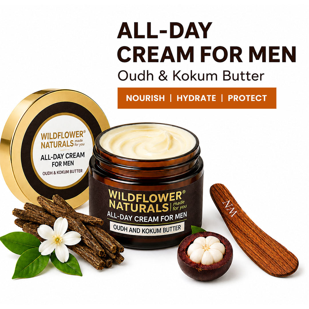 All-Day Cream for Men with Oudh and Kokum Butter