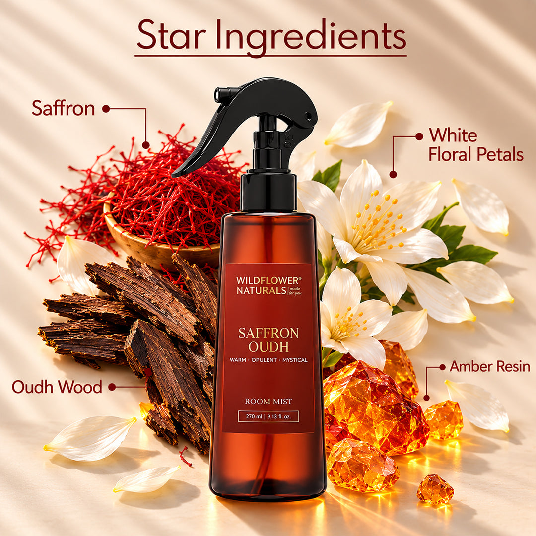 Saffron Oudh Room Mist