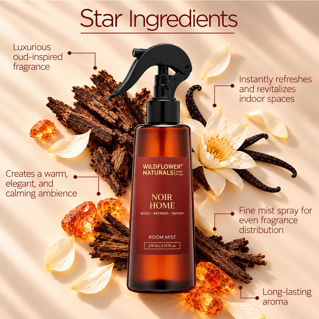 Noir Home Room Mist - Wildflower Naturals