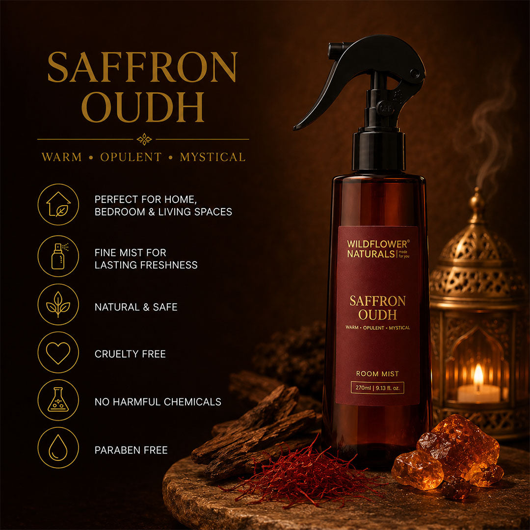 Saffron Oudh Room Mist