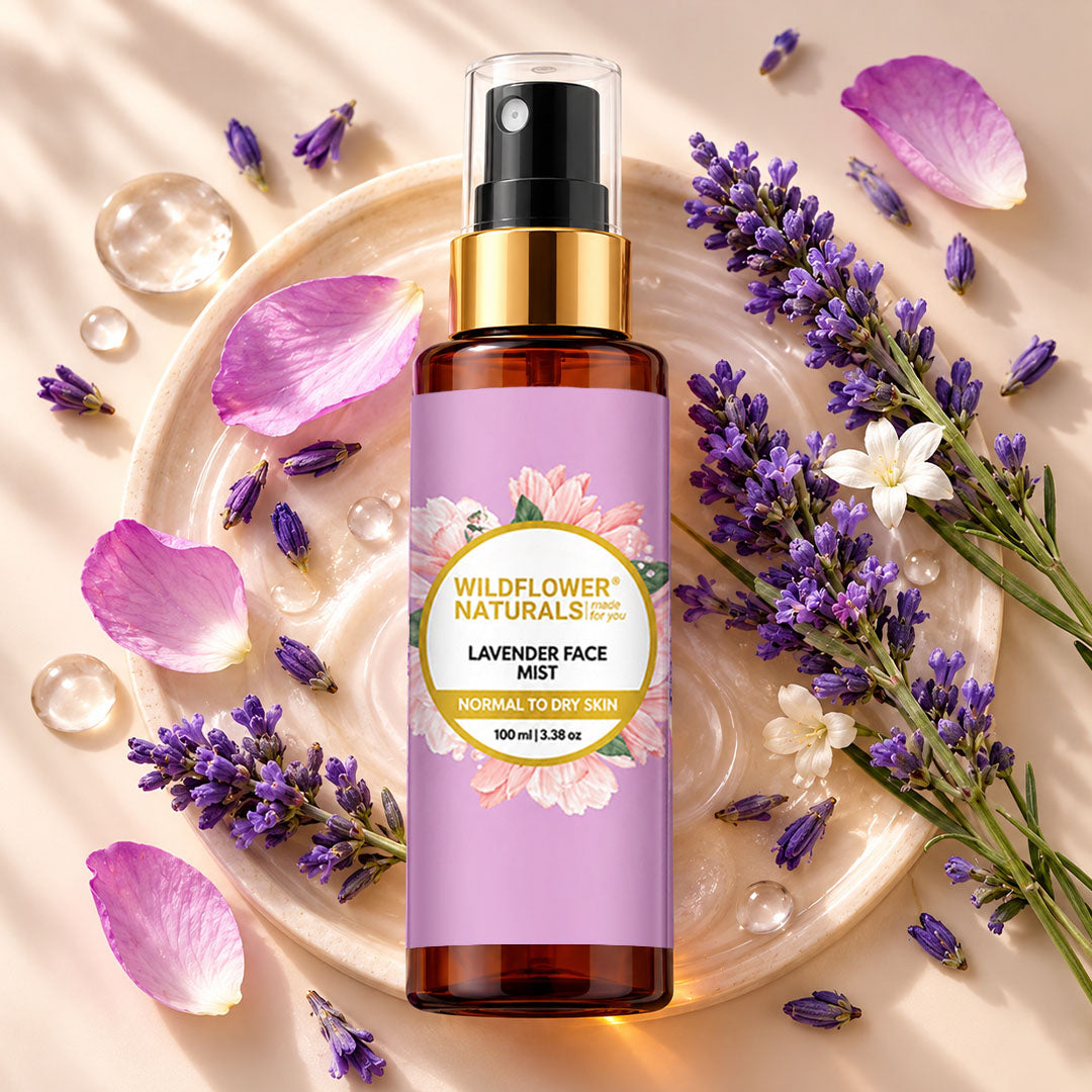 Lavender Face Mist Normal to Dry Skin - Wildflower Naturals