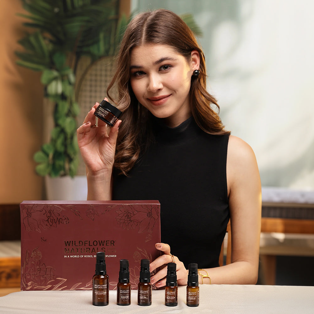 Compact Glow Ritual with Kumkumadi and Donkey Milk - Complete 6 Step Ultimate Glow Routine