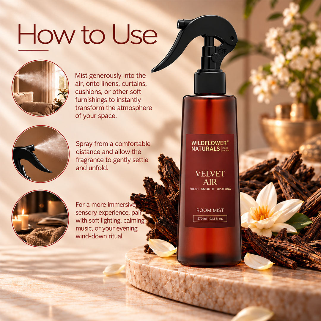 Velvet Air Room Mist - Wildflower Naturals