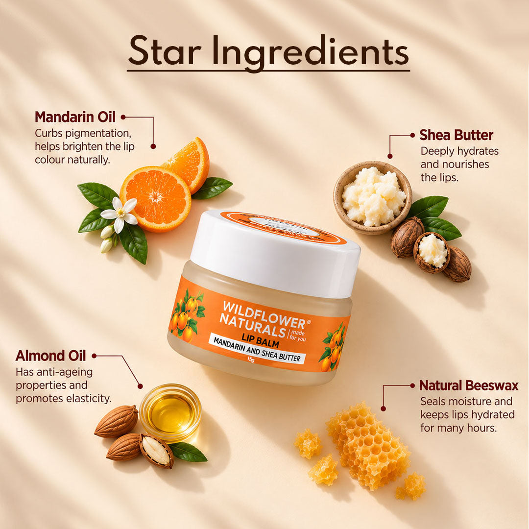 Lip Balm Mandarin and Shea Butter