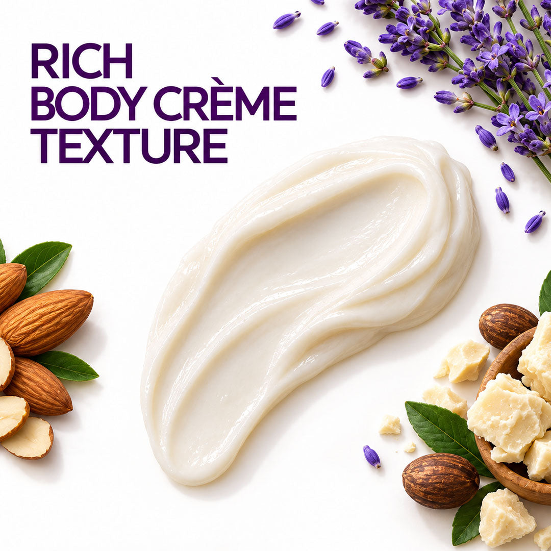 Body Cream with Lavender and Shea Butter - Wildflower Naturals