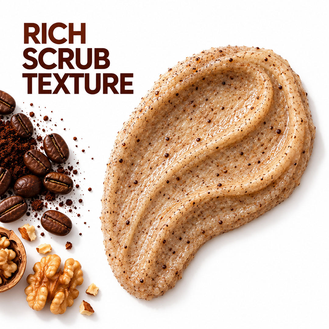 Coffee Walnut Body Scrub Normal to Oily Skin