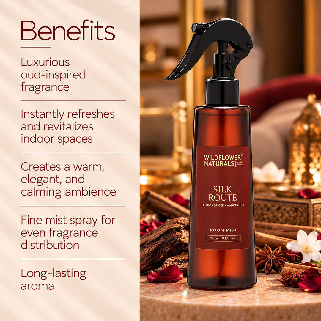 Silk Route Room Mist - Wildflower Naturals