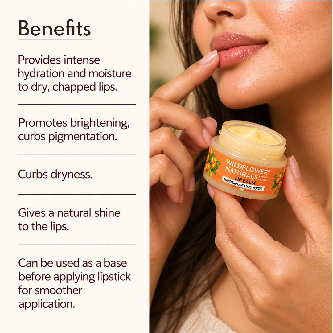 Lip Balm Mandarin and Shea Butter