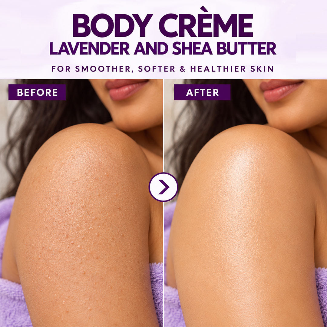 Body Cream with Lavender and Shea Butter - Wildflower Naturals