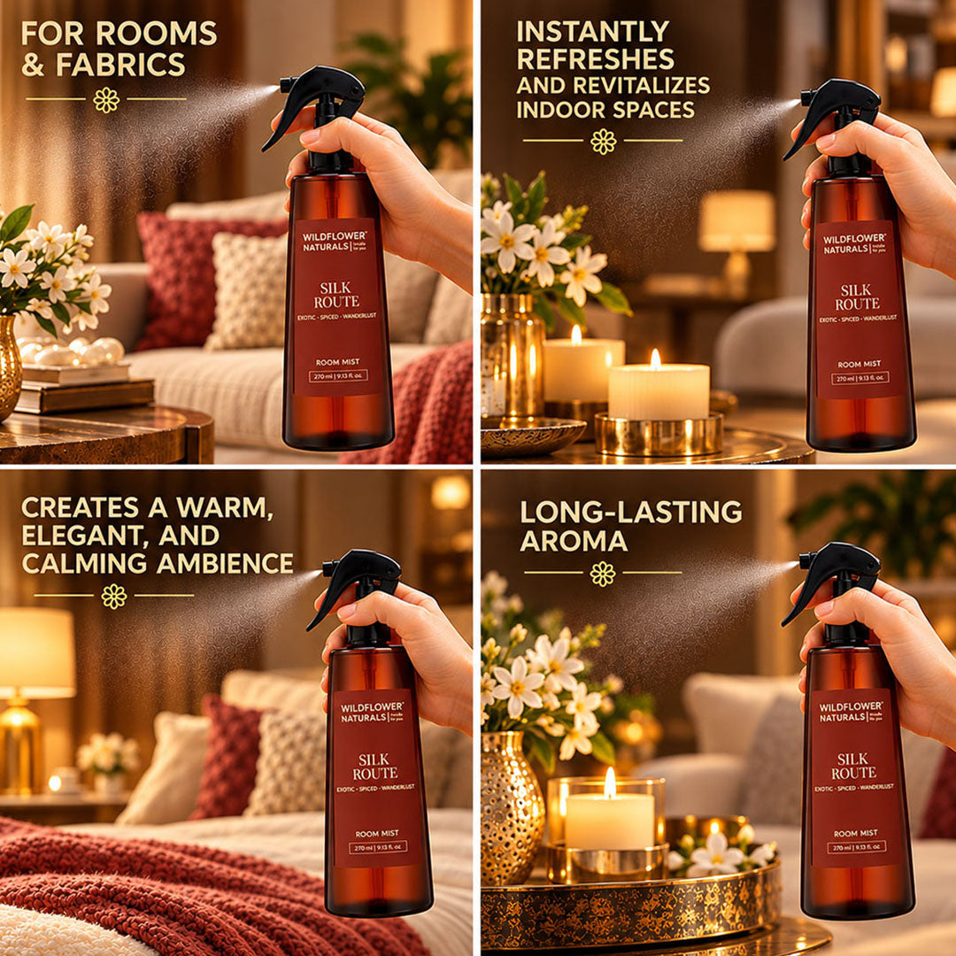Silk Route Room Mist - Wildflower Naturals