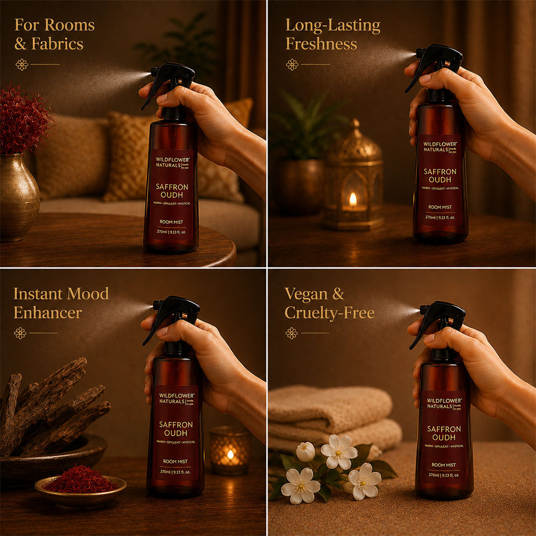 Saffron Oudh Room Mist