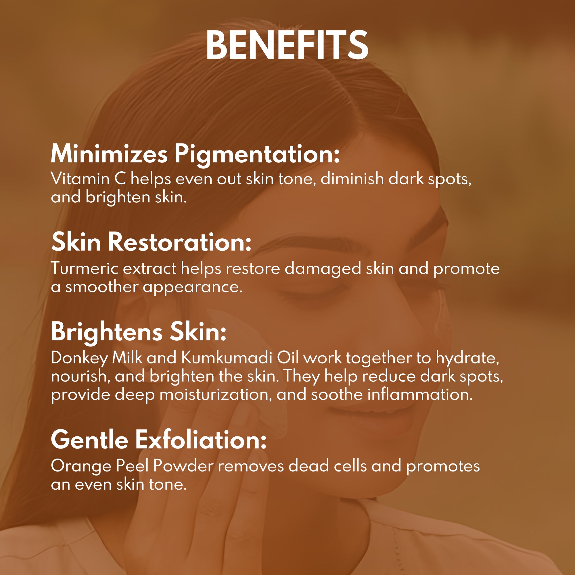 Kumkumadi & Donkey Illuminating Clay Mask with Niacinamide + Vitamin C - Wildflower Naturals