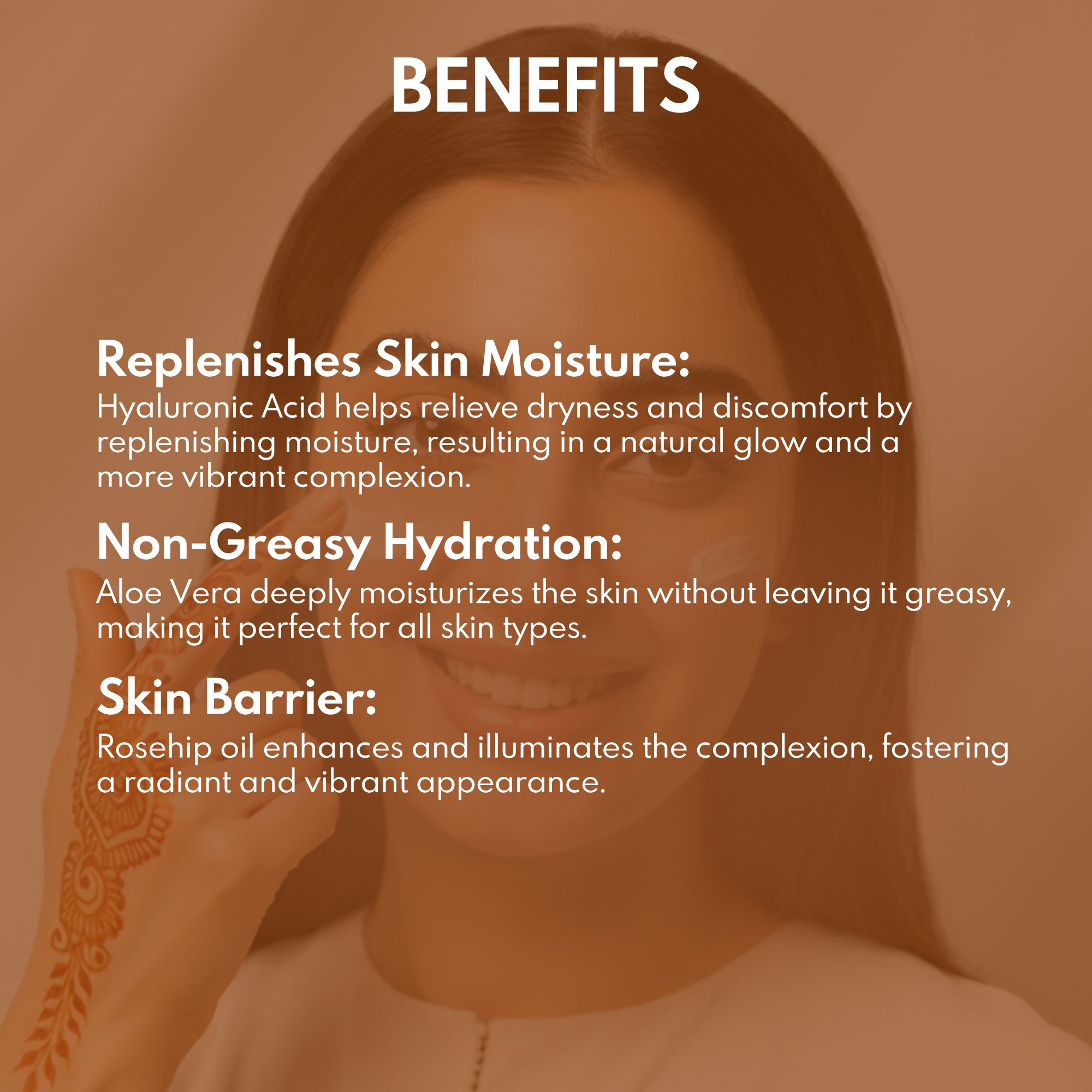 Kumkumadi & Donkey Milk Brightening Face Cream with Hyaluronic acid + Rosehip oil - Wildflower Naturals