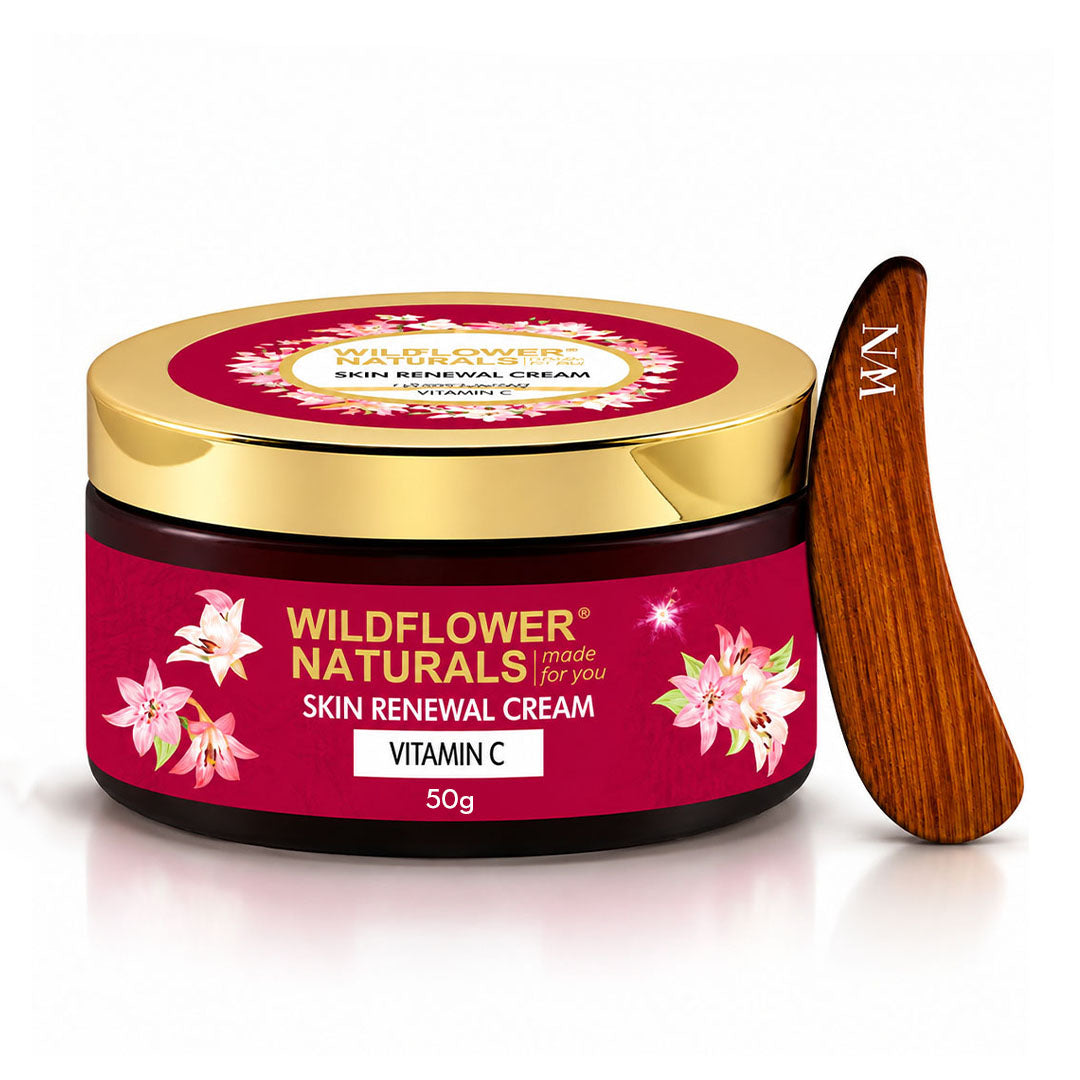 Skin Renewal Cream with Vitamin C - Wildflower Naturals