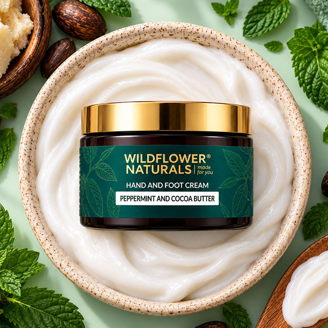 Hand and Foot Cream with Peppermint and Coco Butter
