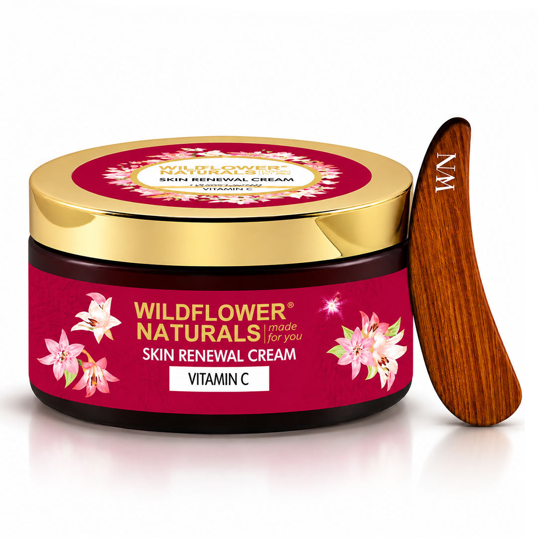 Skin Renewal Cream with Vitamin C - Wildflower Naturals