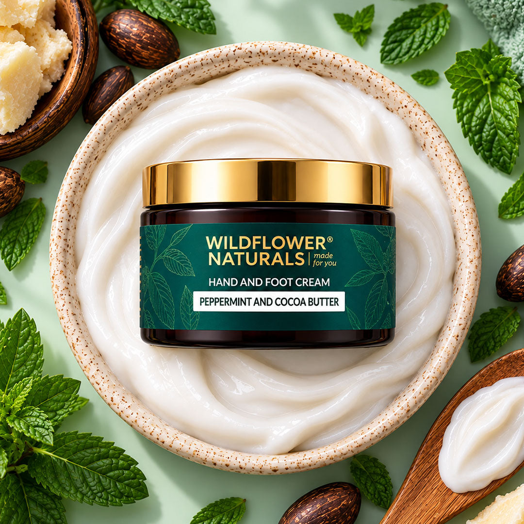 Hand and Foot Cream with Peppermint and Coco Butter