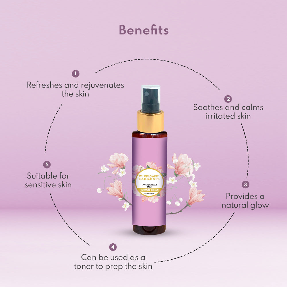 Lavender Face Mist Normal to Dry Skin