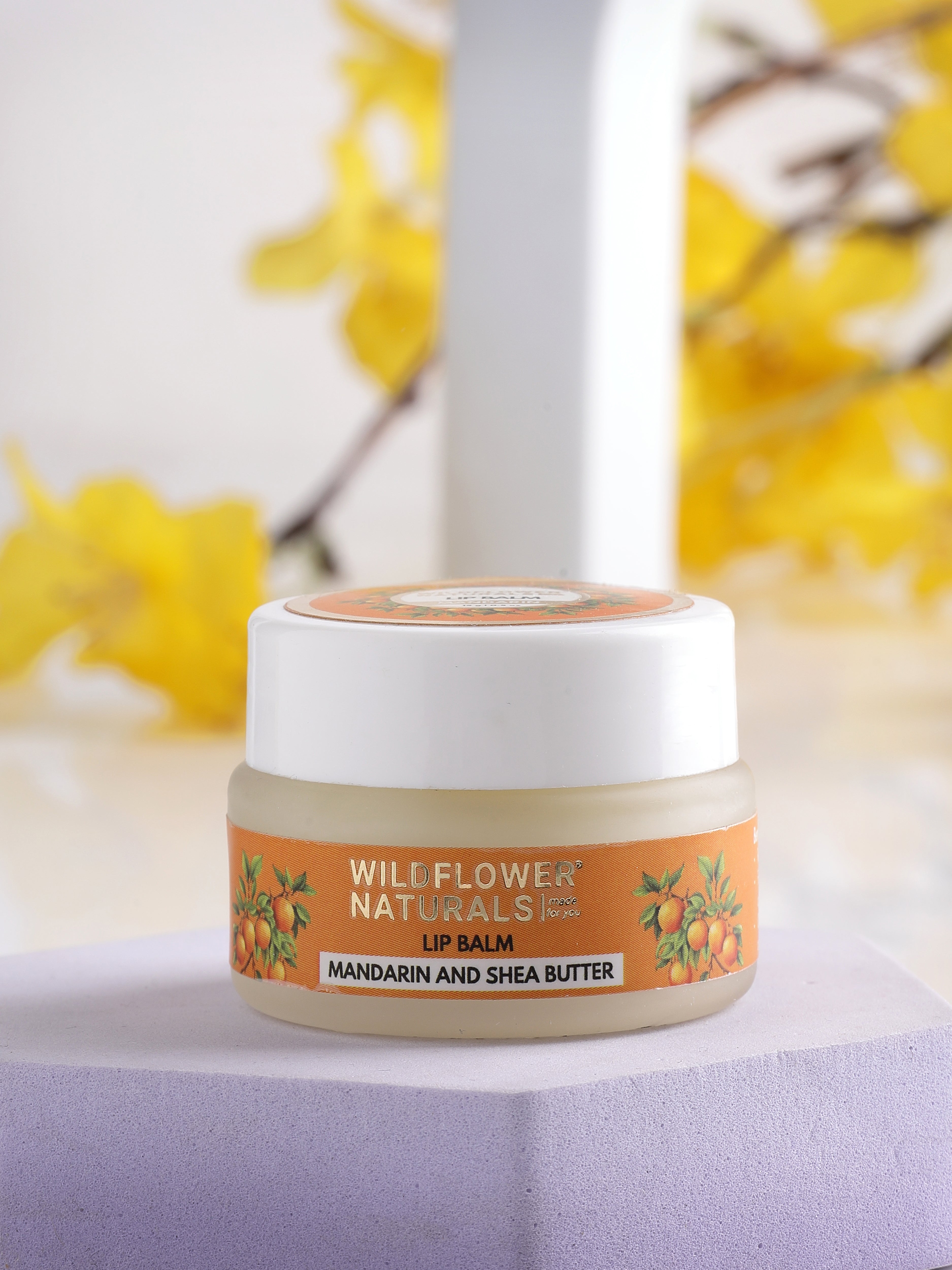 Lip Balm Mandarin and Shea Butter - Wildflower Naturals