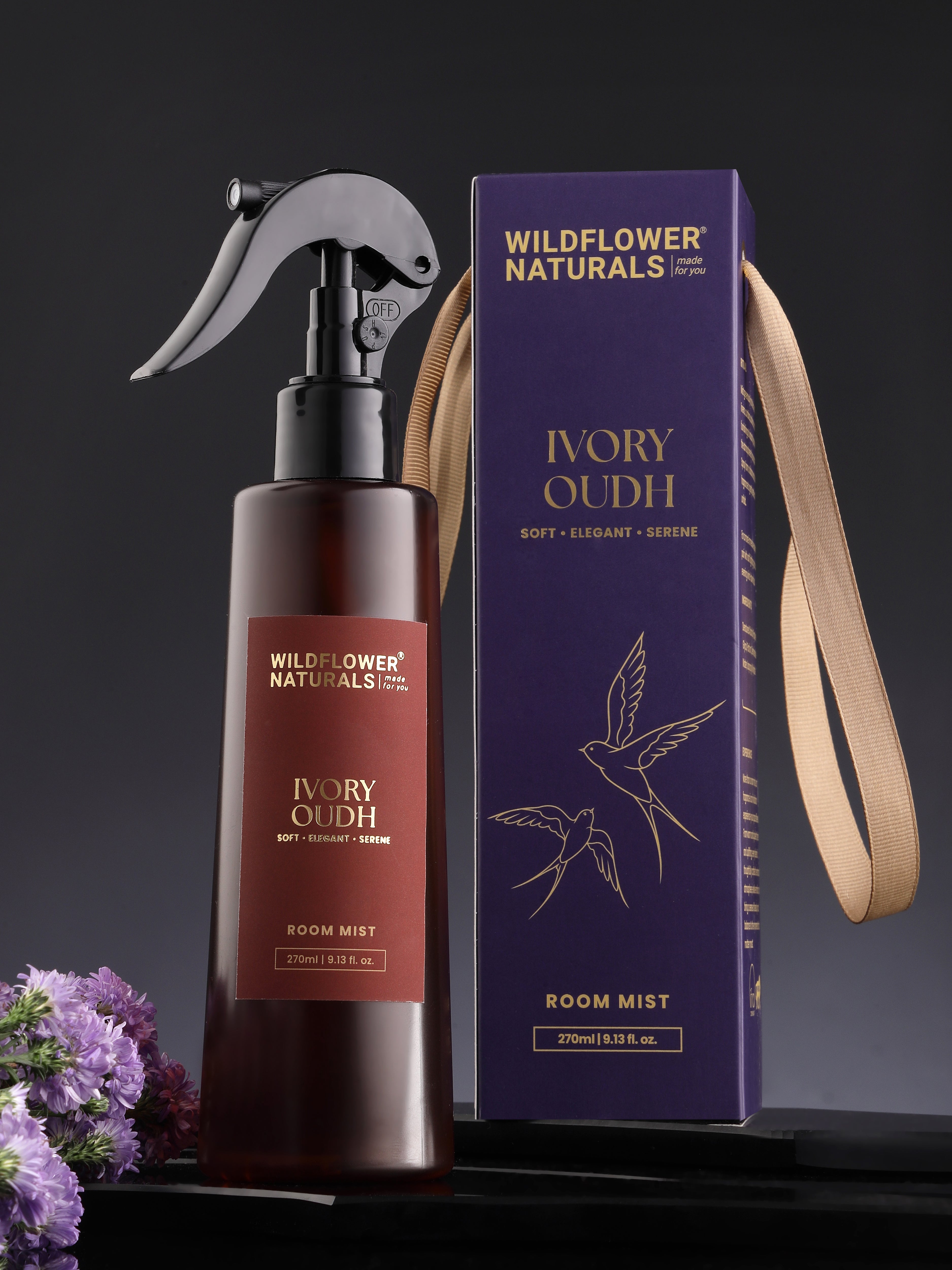 Wildflower Naturals Ivory Oudh Room Mist