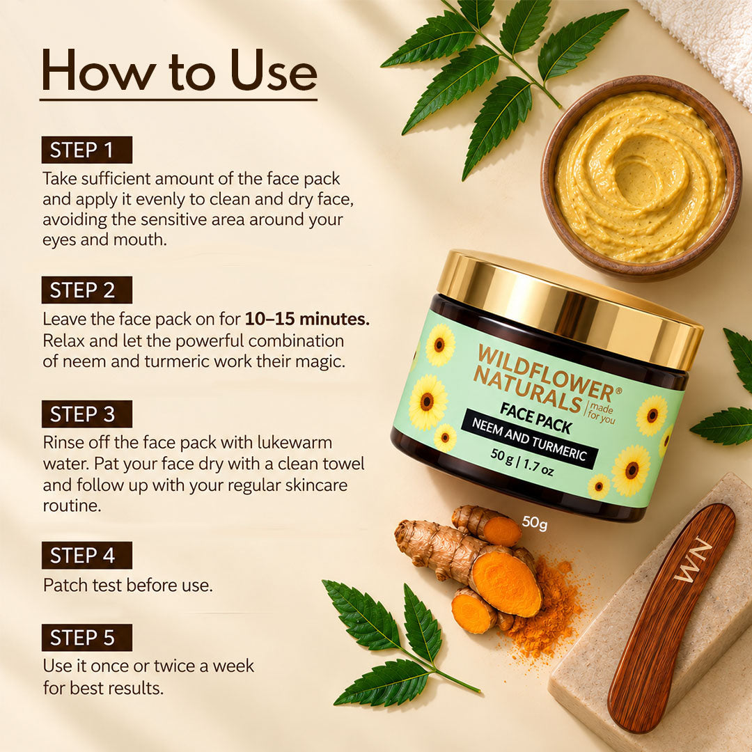 Neem & Turmeric Face Pack