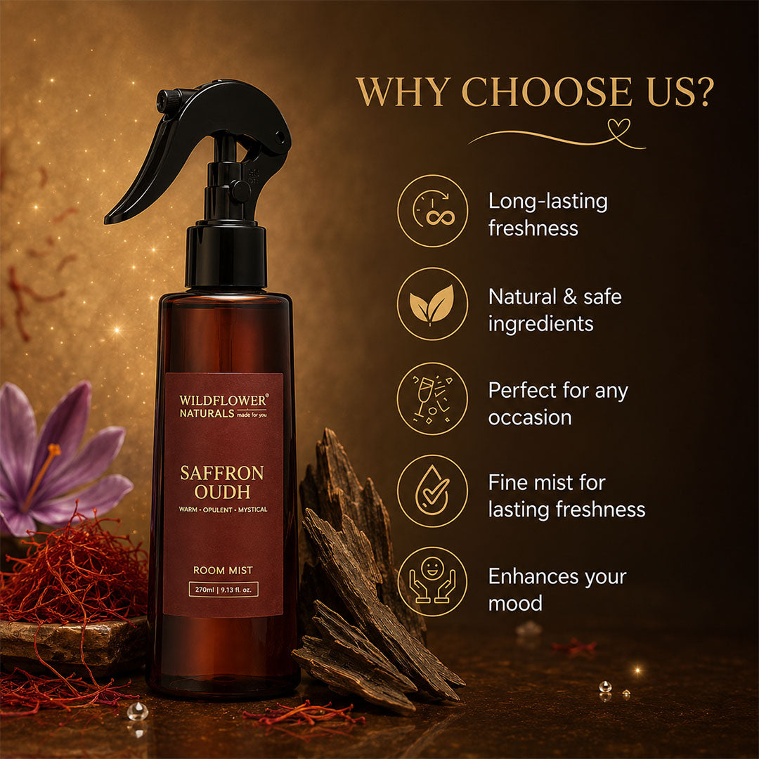 Saffron Oudh Room Mist