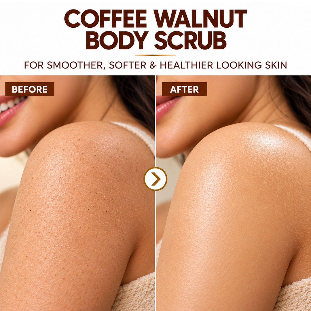 Coffee Walnut Body Scrub Normal to Oily Skin
