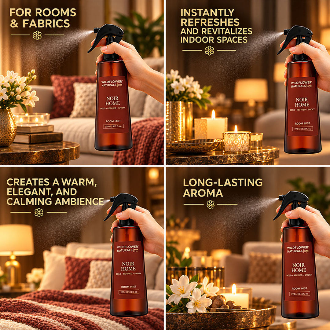 Noir Home Room Mist - Wildflower Naturals