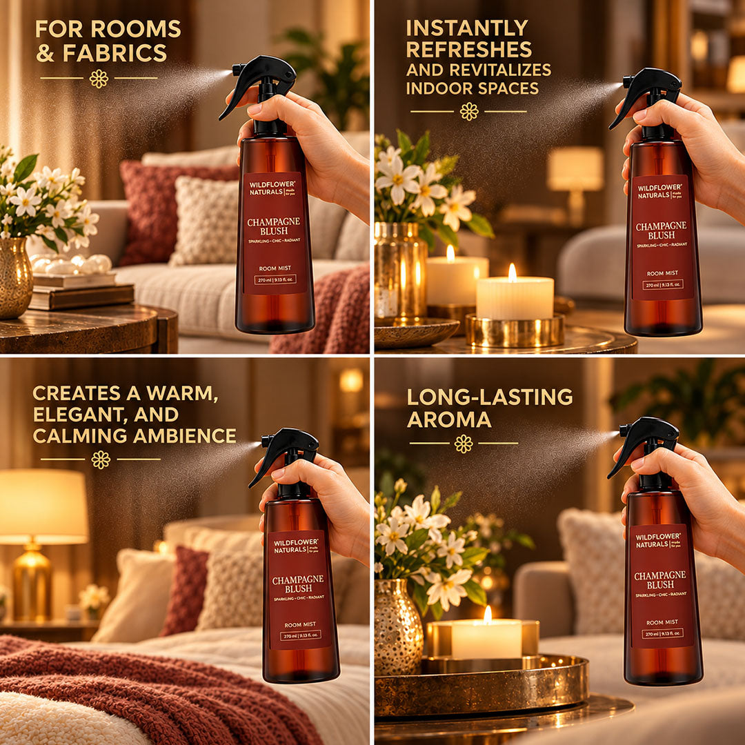 Champagne Blush Room Mist - Wildflower Naturals