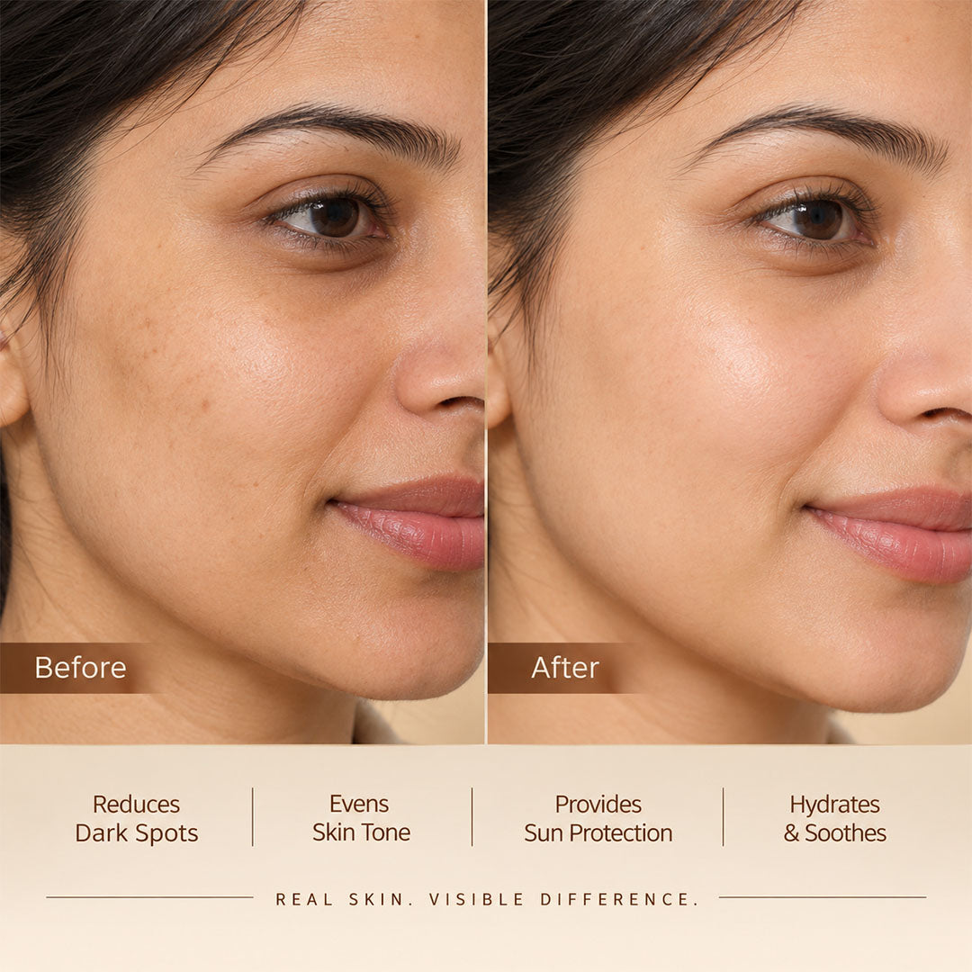Kumkumadi & Donkey Milk SPF 50 Dew Drops Invisible Sunscreen with Hyaluronic acid + UVA + UVB +  PA+++ Protection + Water Resistant