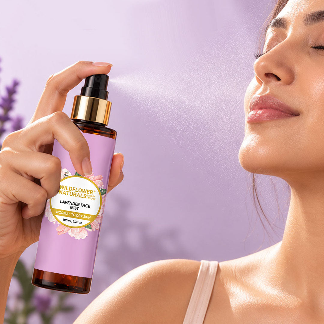 Lavender Face Mist Normal to Dry Skin - Wildflower Naturals