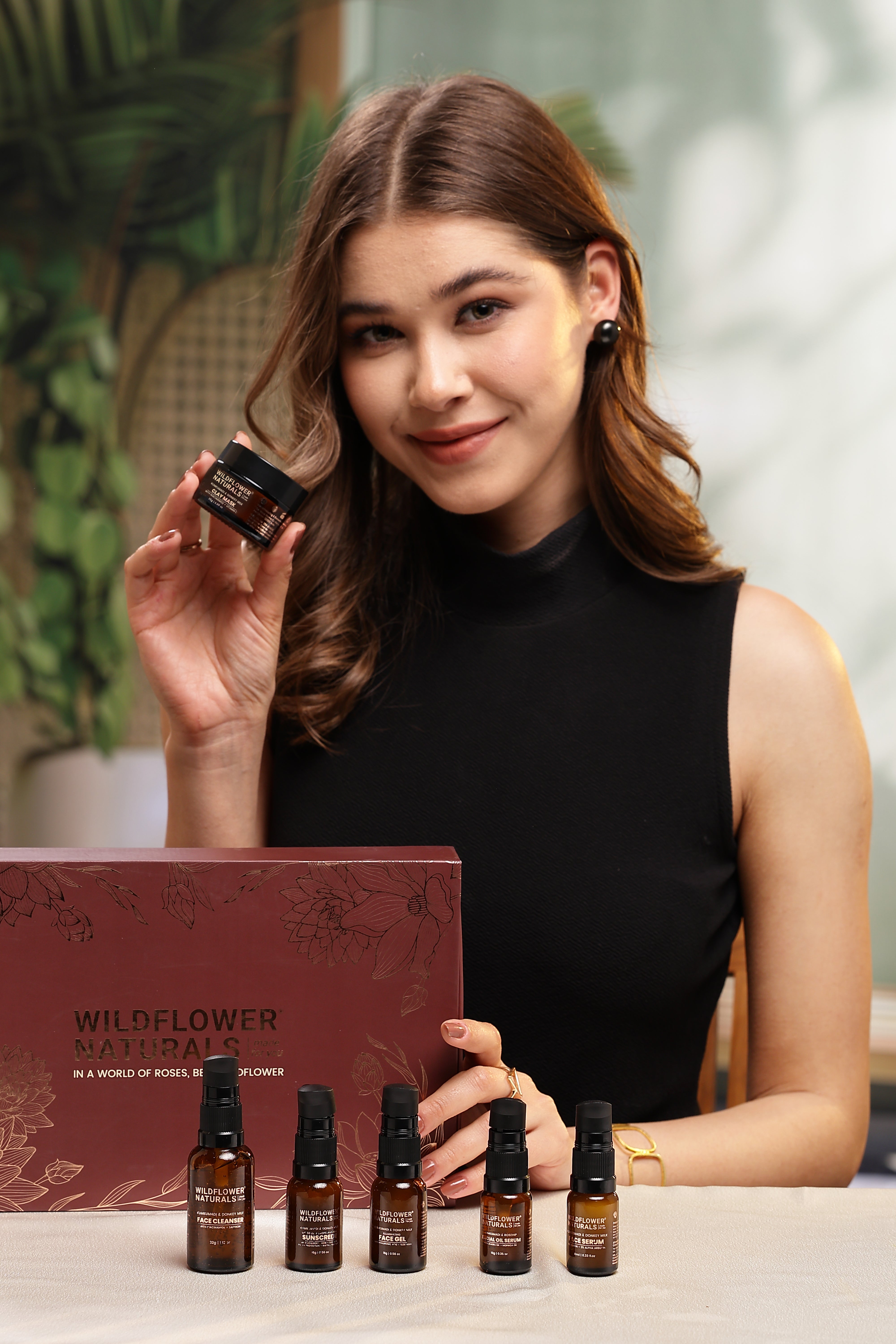 Compact Glow Ritual with Kumkumadi and Donkey Milk - Complete 6 Step Ultimate Glow Routine