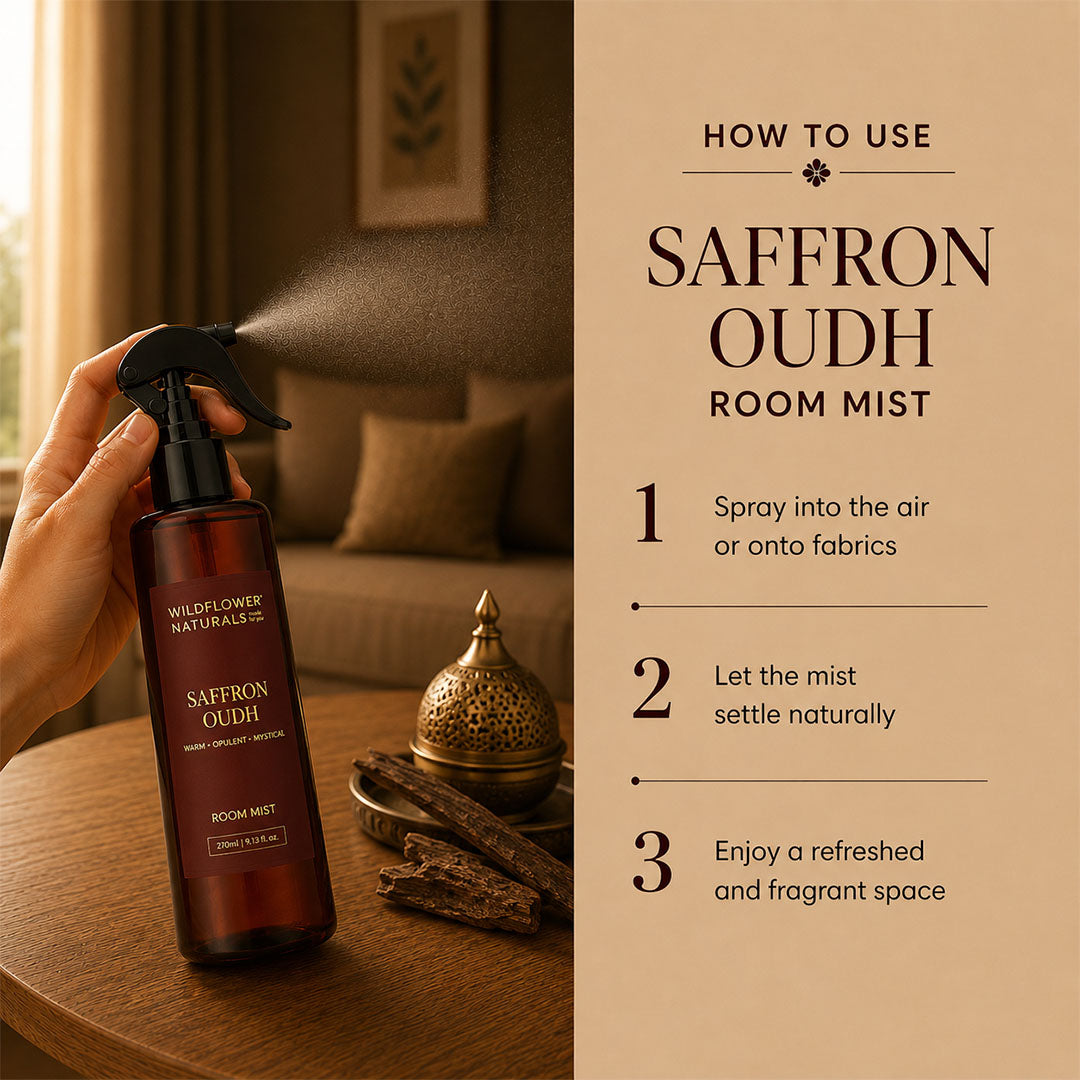 Saffron Oudh Room Mist