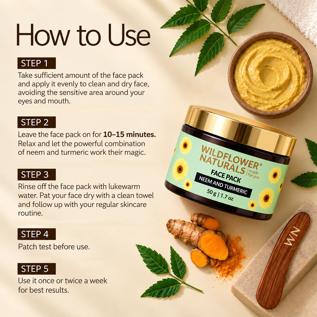 Neem & Turmeric Face Pack