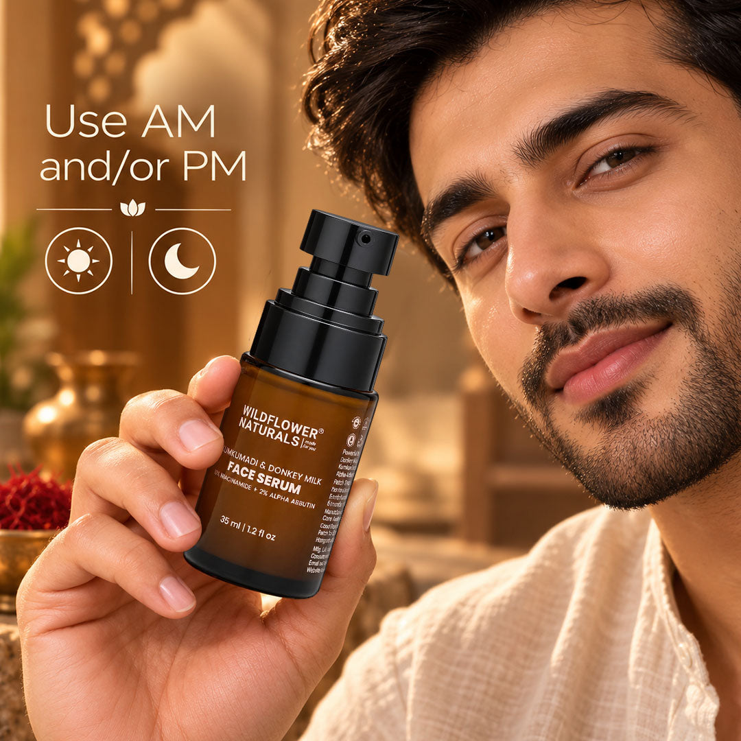 Kumkumadi & Donkey Milk Face Serum with 10% Niacinamide & 2% Alpha Arbutin