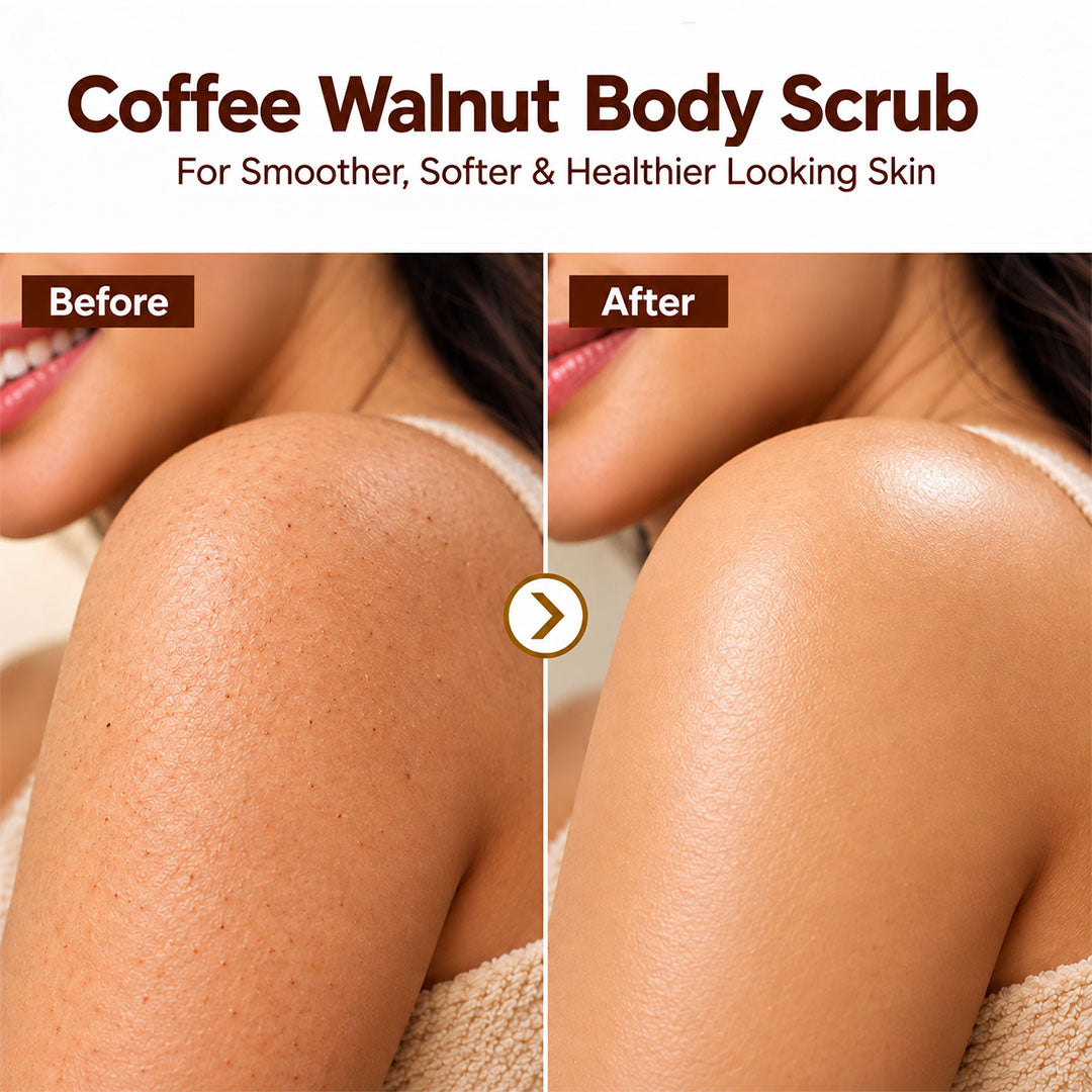 Coffee Walnut Body Scrub Normal to Oily Skin