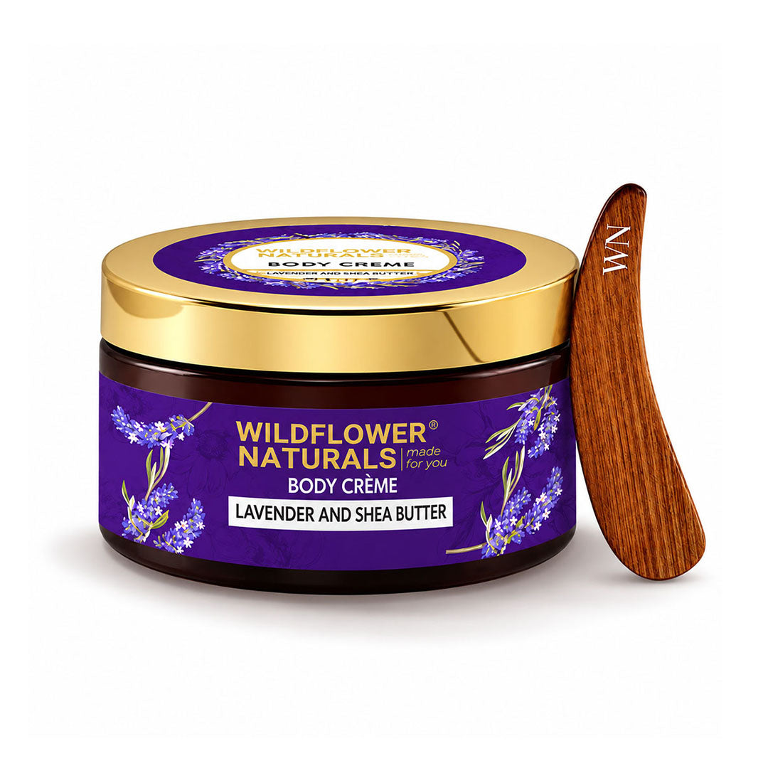 Body Cream with Lavender and Shea Butter - Wildflower Naturals