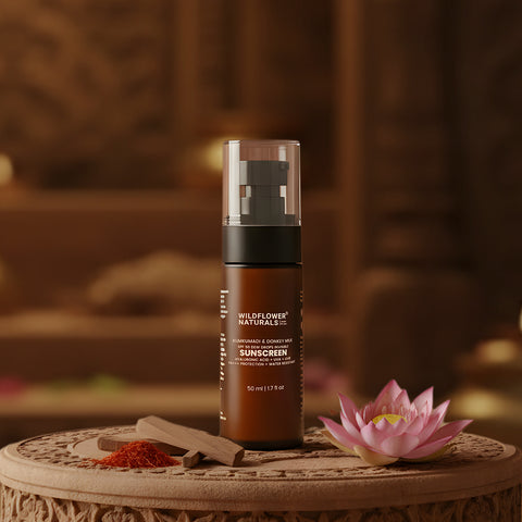 Kumkumadi & Donkey Milk SPF 50 Dew Drops Invisible Sunscreen with Hyaluronic acid + UVA + UVB +  PA+++ Protection + Water Resistant