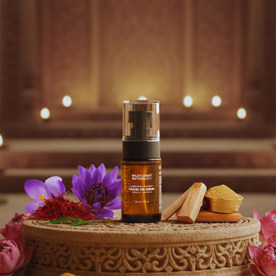 Kumkumadi &  Rosehip Facial Oil Serum with Jojoba oil + Moringa oil