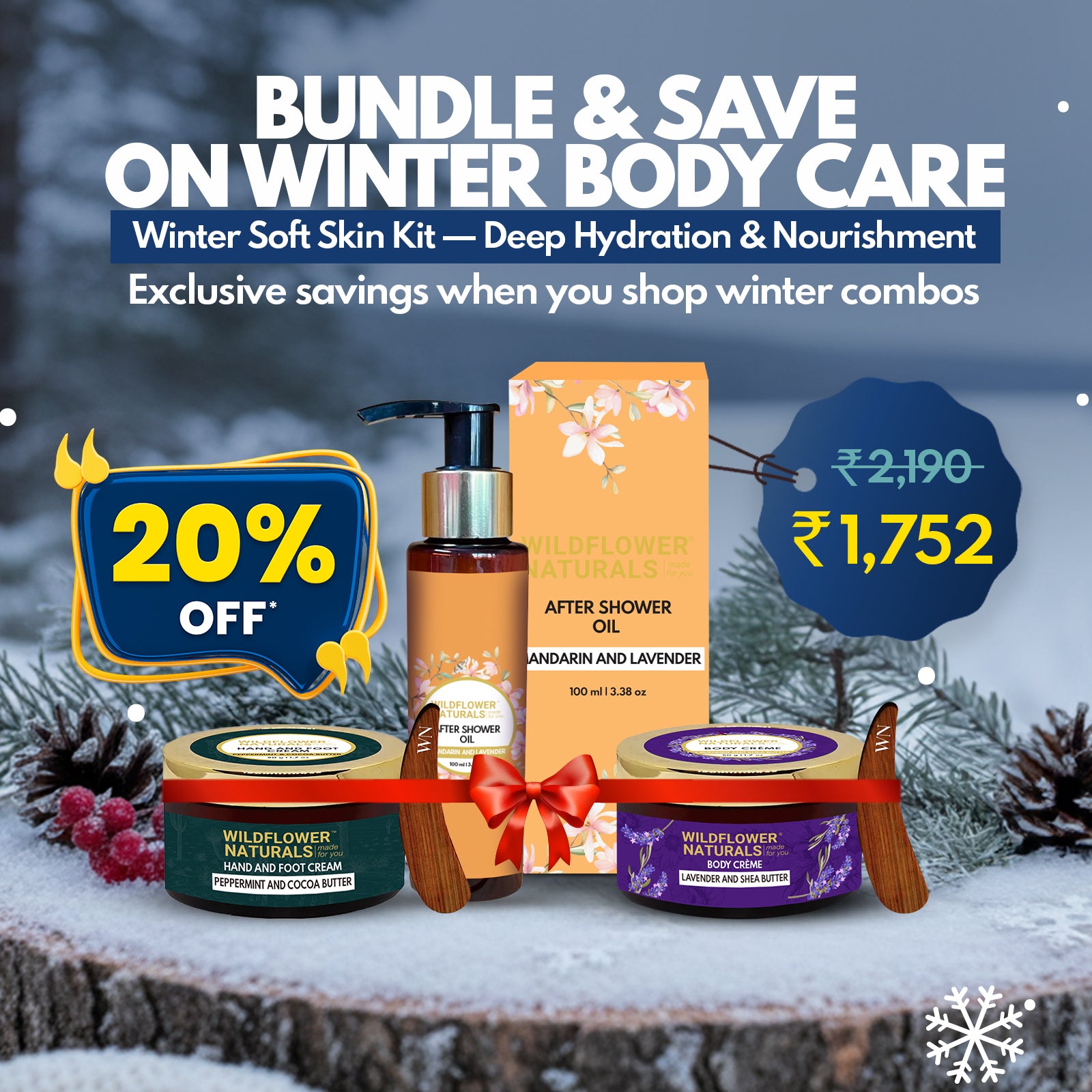 Bundle & Save on Winter Body Care - Wildflower Naturals